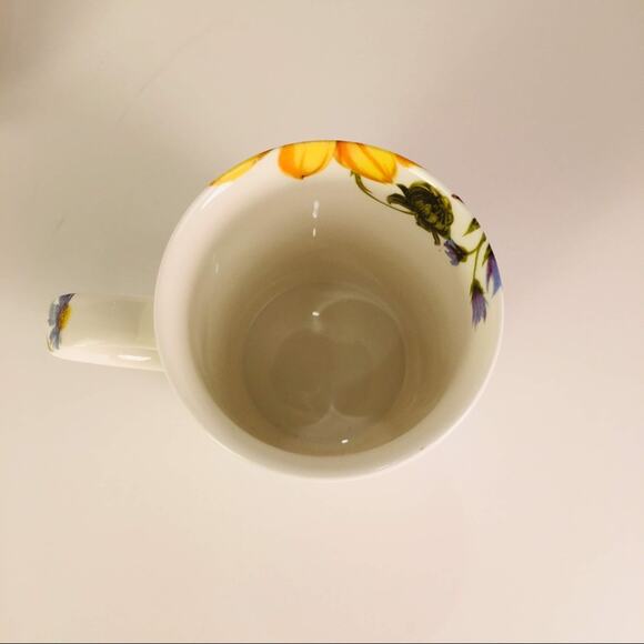 Daisy Flower Plate &Cup Set St George’s Bone China - Picture 4 of 5